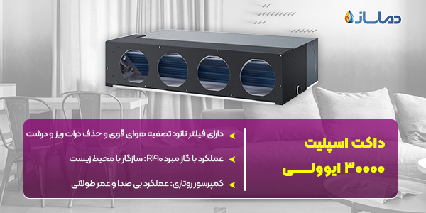 داکت اسپلیت 30000 ایوولی