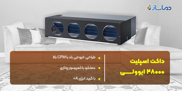 داکت اسپلیت 48000 ایوولی
